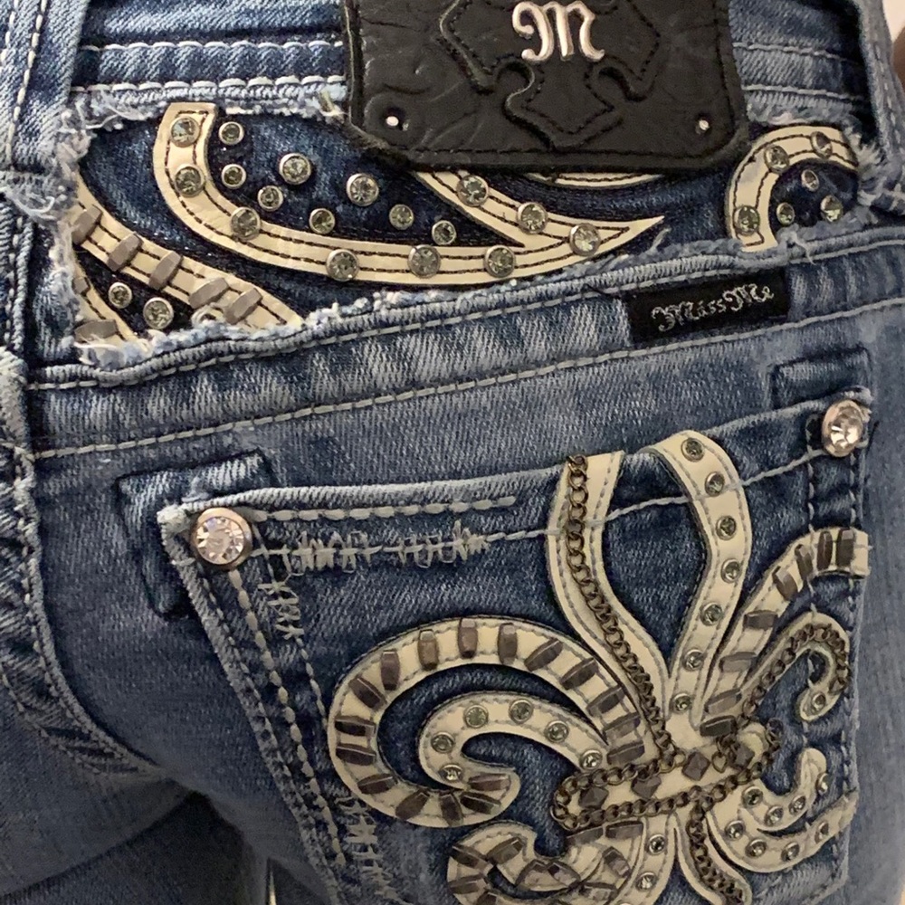 Miss Me Boot Cut Jeans JE5736BR Size 26